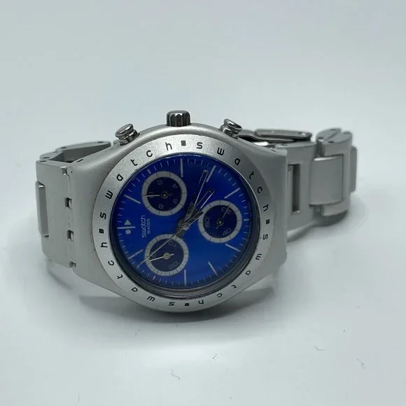 Swatch | Accessories | Unisex Swatch Irony Chrono In Blue